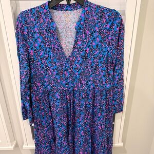 Lilly Pulitzer Alaina Dress in Howl & Prowl Size Sm. EUC
